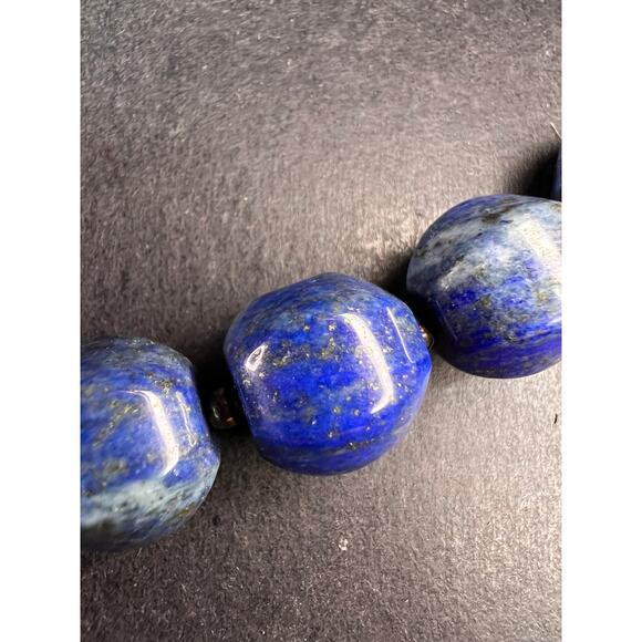 NEW lapis and sterling silver 18 inch necklace - Picture 13 of 15